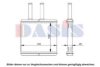 AKS DASIS 529002N Heat Exchanger, interior heating